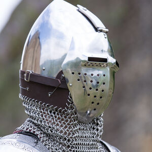Visored Knight Helmet
