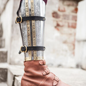  Medieval Leather Knight Boots