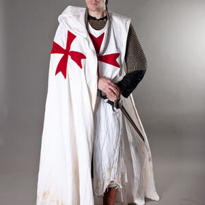 Crusader Medieval Tabard with cross